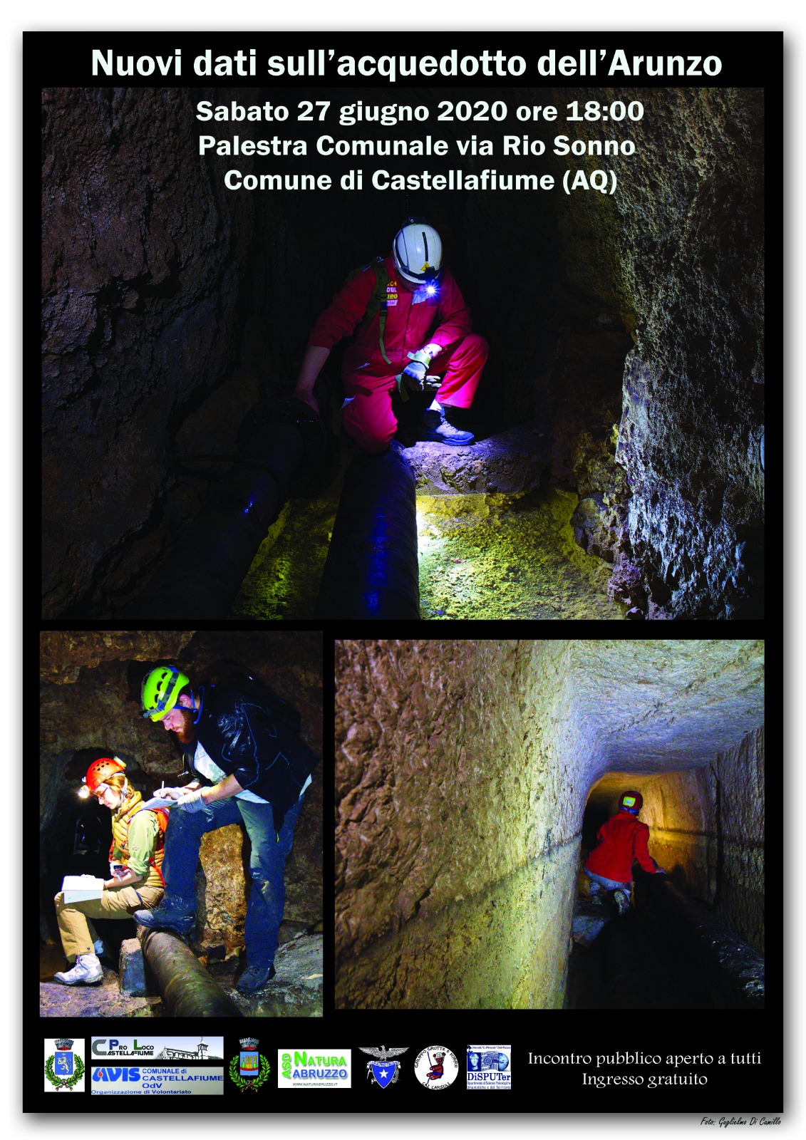 Acquedotto dell'Arunzo - Incontro convegno aperto a tutti - Castellafiume